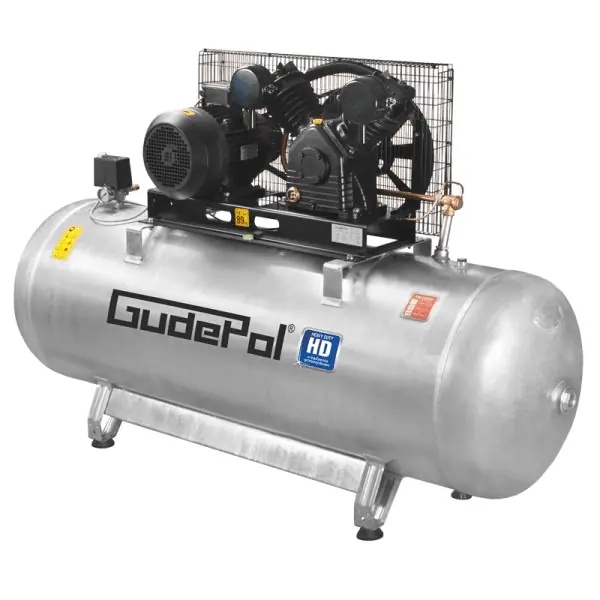 Ocynkowany zbiornik kompresora 500l Gudepol HD 75-500-900